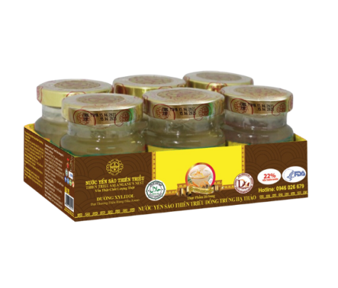 Yến Chưng Đông Trùng Hạ Thảo Lốc 6 Lọ