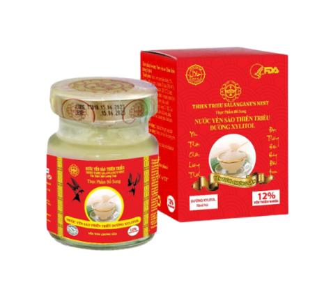 Yến Sào Đường Xylitol  12% Yến Tươi Hũ Rời