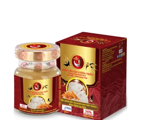 Yến Sào Chưng Sẵn Collagen Nano Thuỷ Phân & Đông Trùng Hạ Thảo