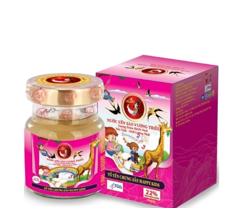 Yến Sào Chưng Sẵn HAPPY KIDS