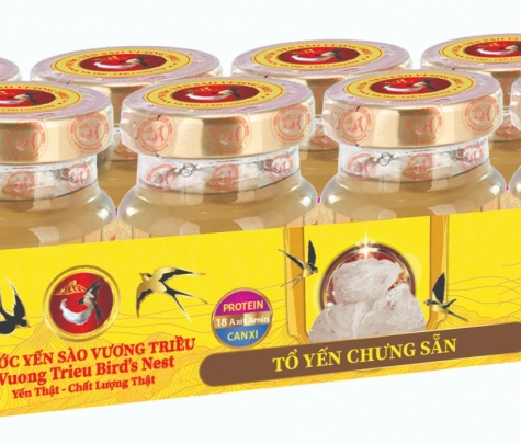 Yến Sào Vương Triều 22% Có Đường Lốc 8 Lọ