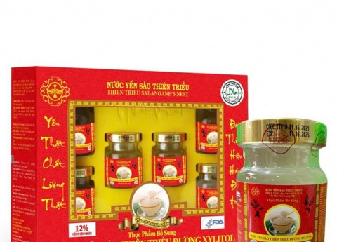 Tổ yến được chưng từ đường Xylitol có lợi cho sức khỏe