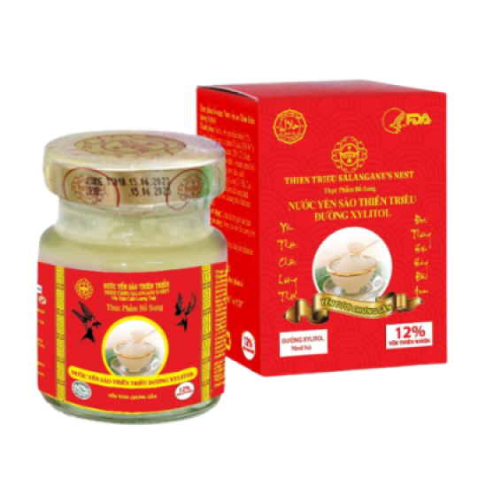 Yến Sào Đường Xylitol  12% Yến Tươi Hũ Rời