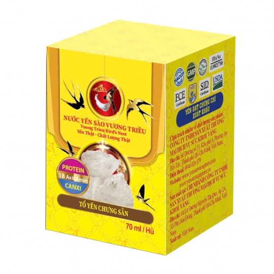 Yến Sào Vương Triều 22% Có Đường Hũ Rời