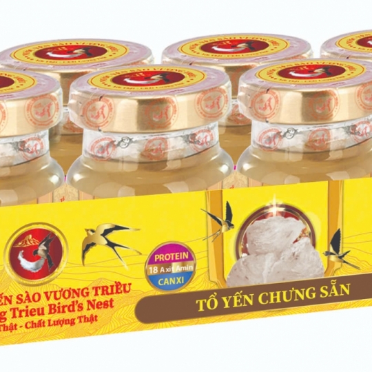 Yến Sào Vương Triều 22% Có Đường Lốc 8 Lọ